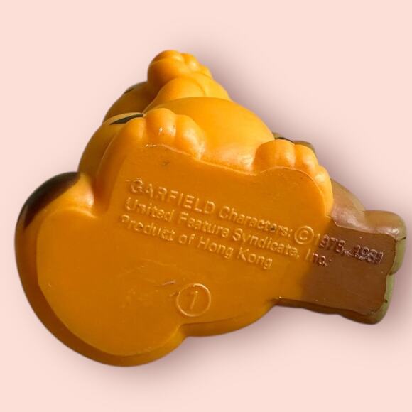 Vintage Garfield Figurines 1980s Odie united feature syndicate - Picture 6 of 10